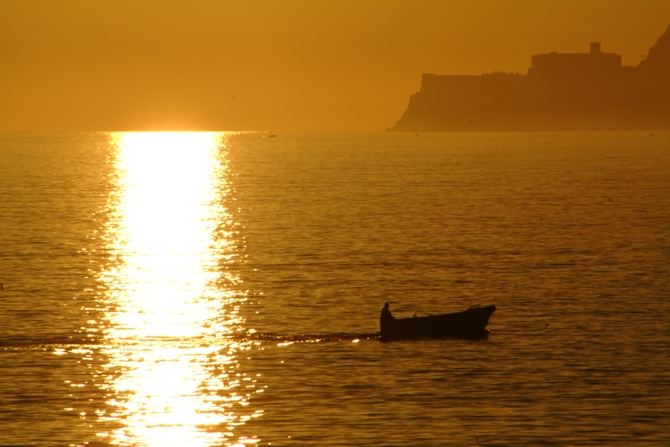 Tramonti sulla costa di Enea